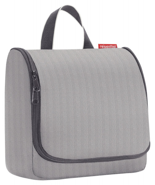 Kosmetiktasche 3 Liter TOILETBAG HERRINGBONE GREY